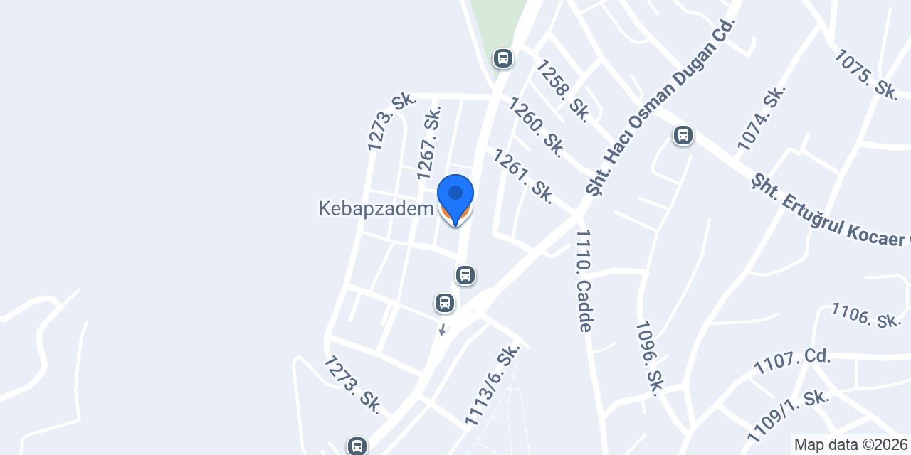 Kebapzadem konumu