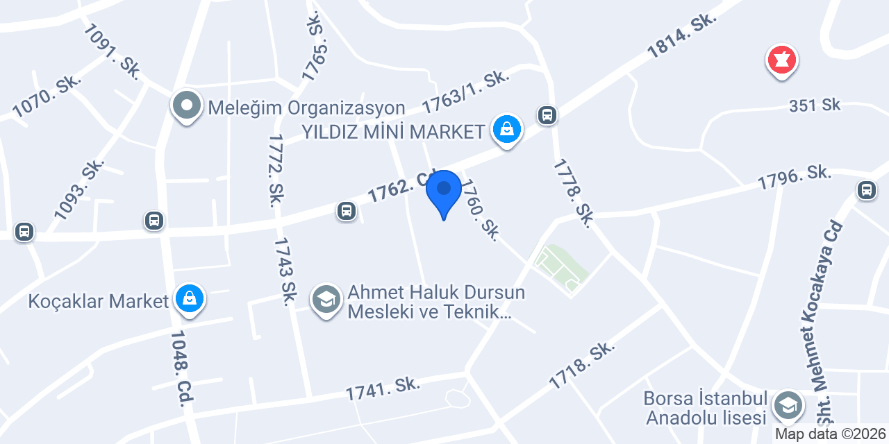 MYK center konumu
