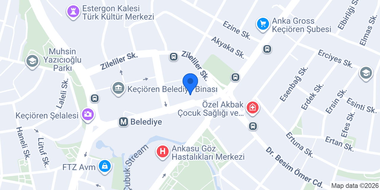Katılımevim Ankara Keçiören Şube konumu