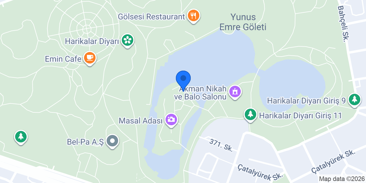 Hanzade cafe konumu
