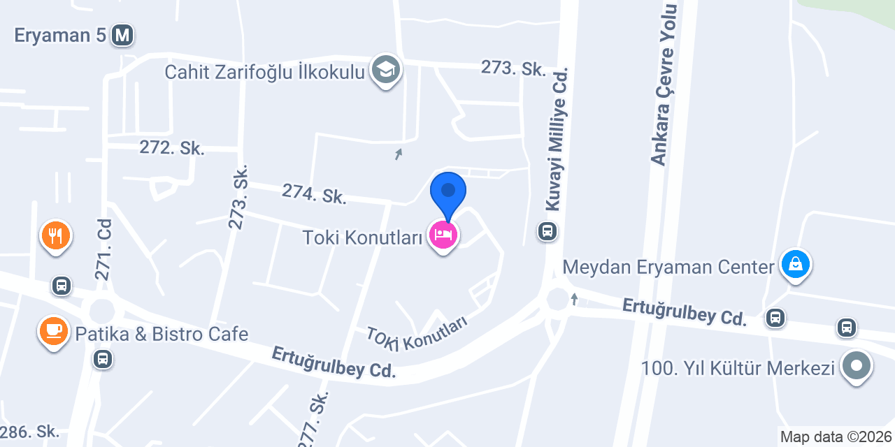 ARTREKLAM konumu