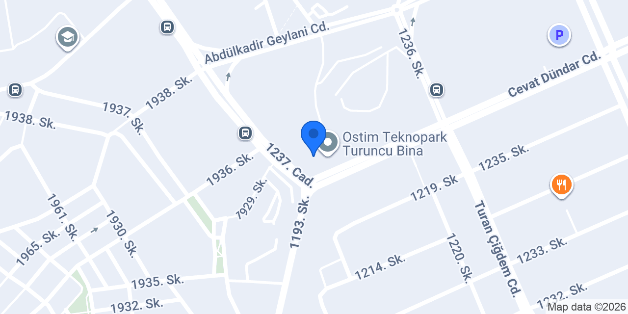 Turuncu Restaurant konumu