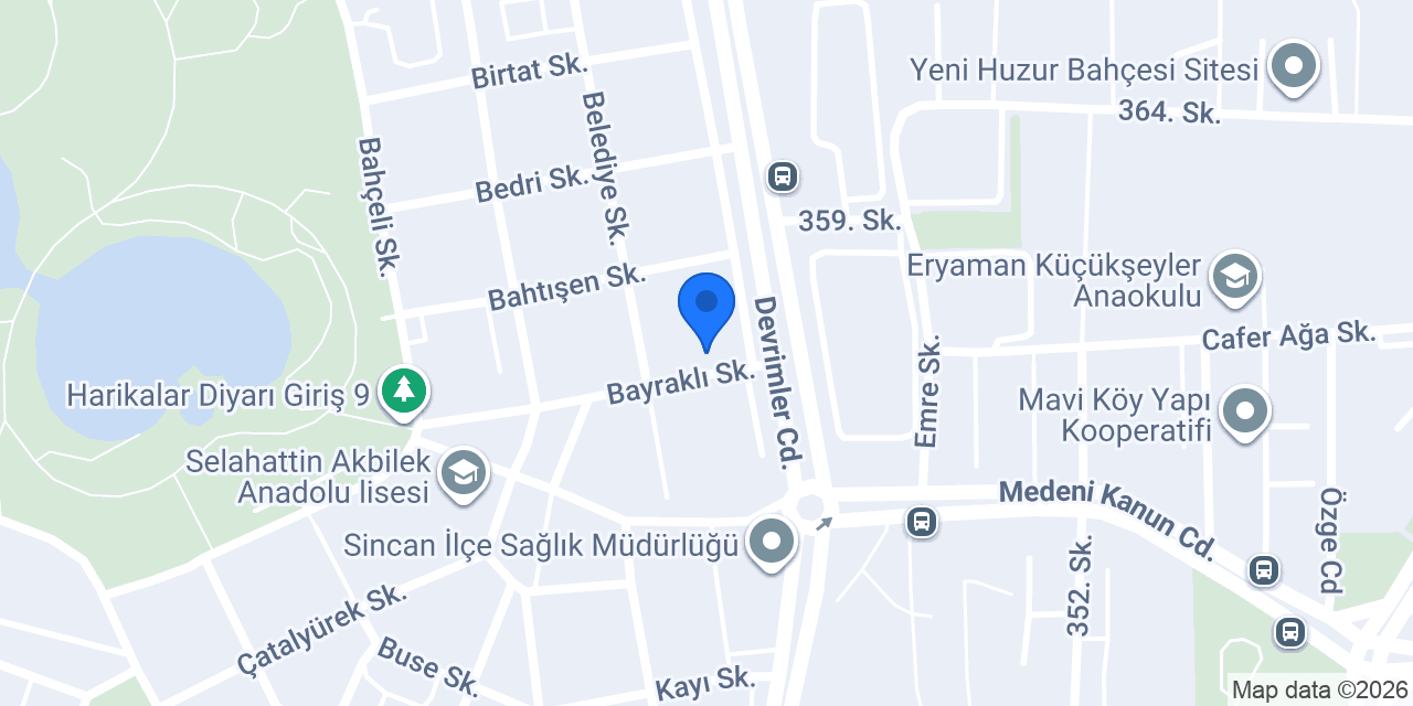 Tarz kuafor konumu