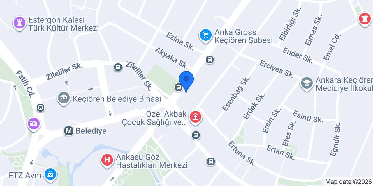 Atamir Optik konumu