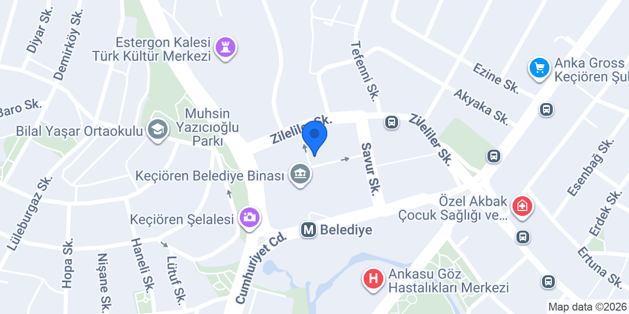 SETA KUAFÖR konumu
