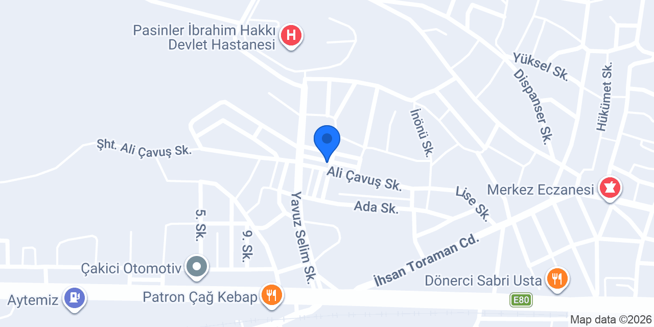 Minteksnakış konumu