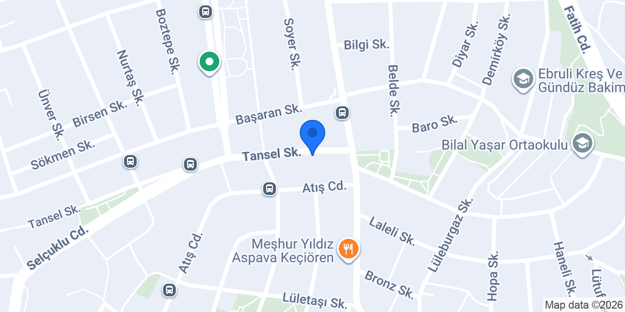 Ergül Döşeme konumu
