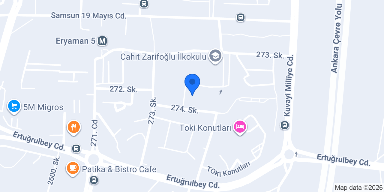 YUNUS ERKEK KUAFÖRÜ konumu
