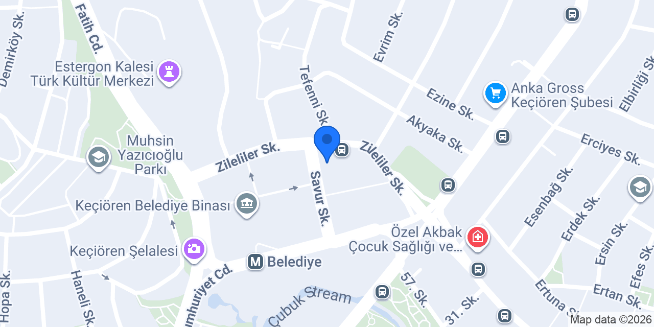 Keçiören Uğur Kurs konumu