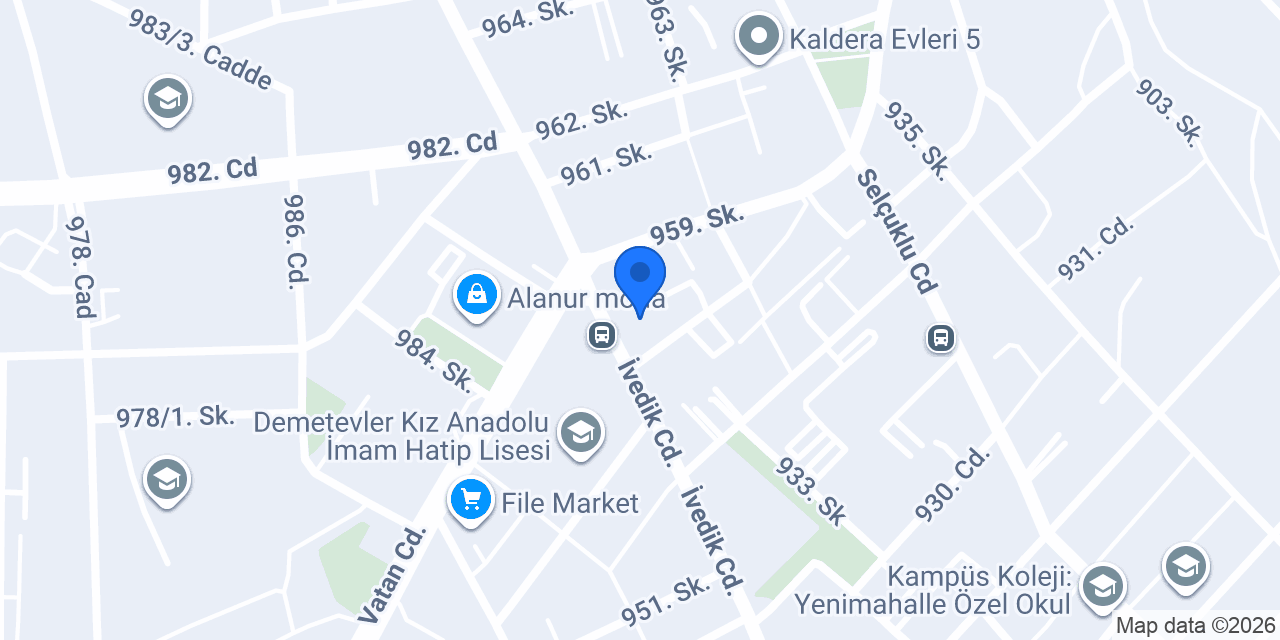 Kasap ishak konumu