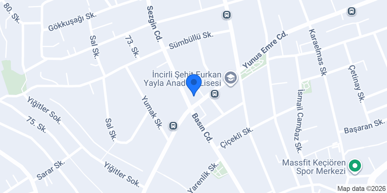 tç TERZİ konumu