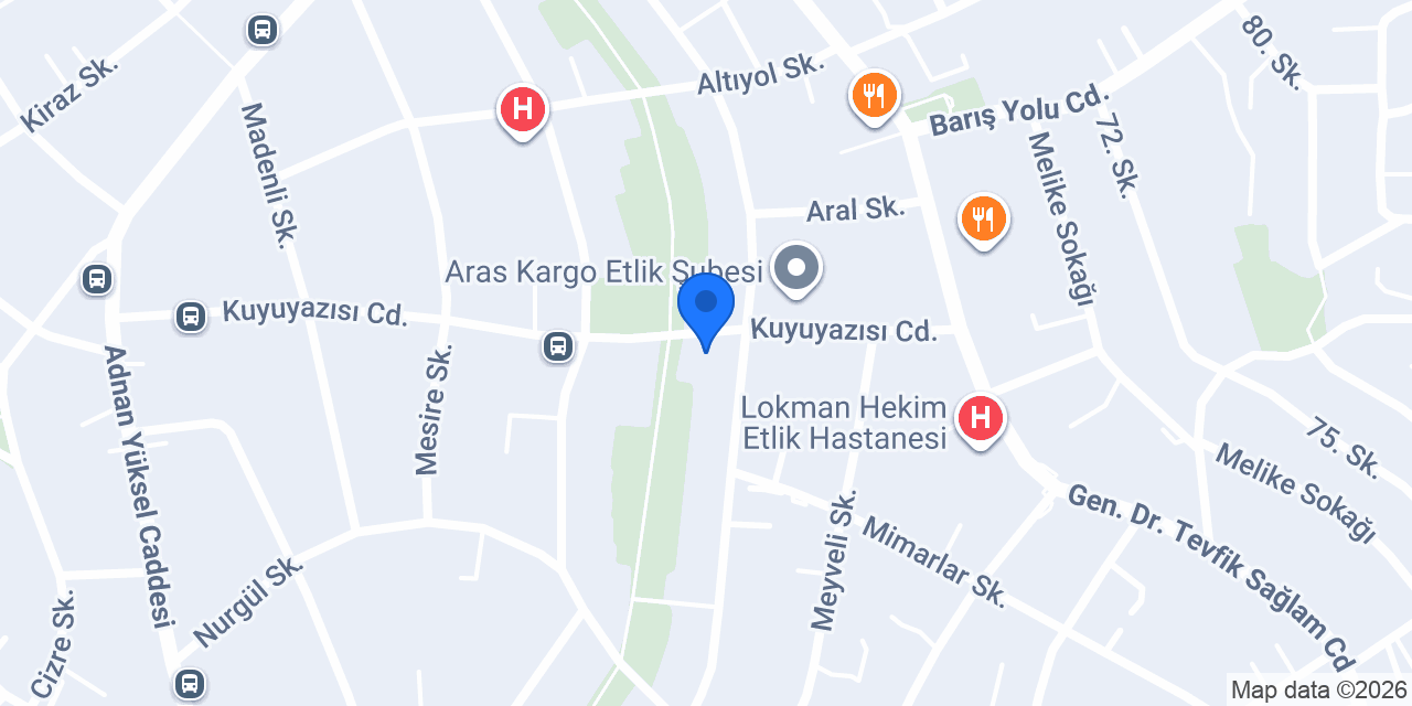 Patilogy Veteriner Kliniği konumu