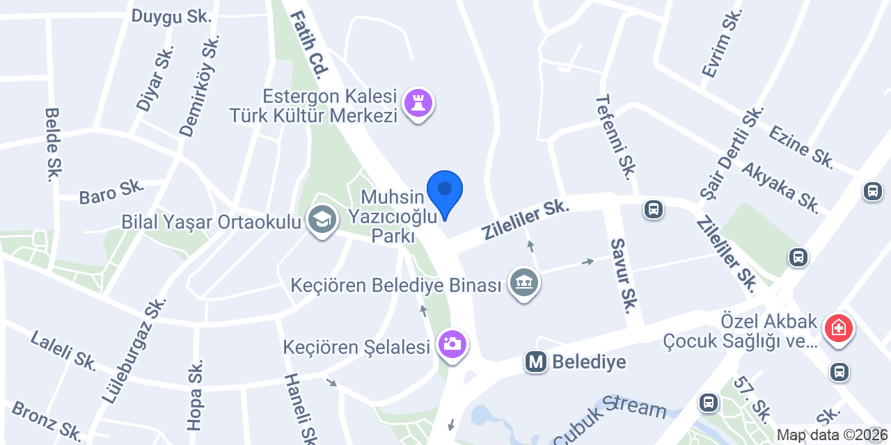 Kalaba Mesleki ve Teknik Anadolu Lisesi konumu