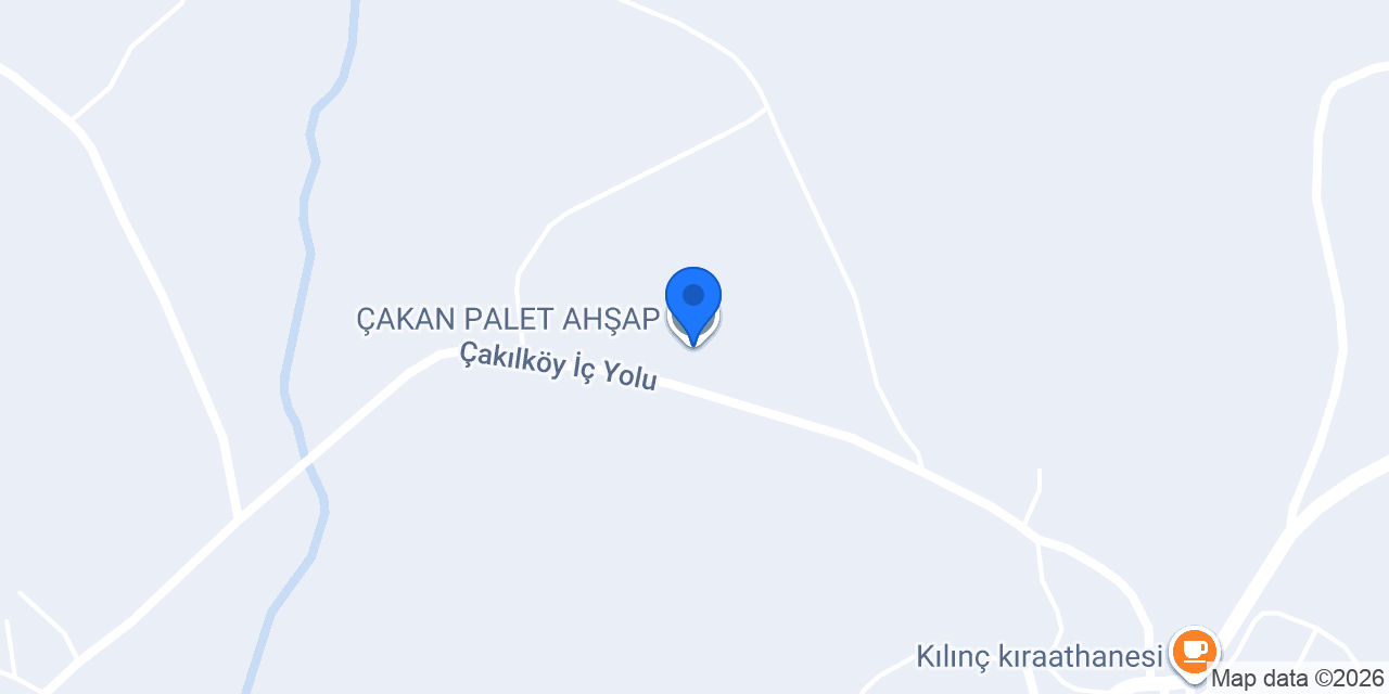 ÇAKAN PALET AHŞAP konumu