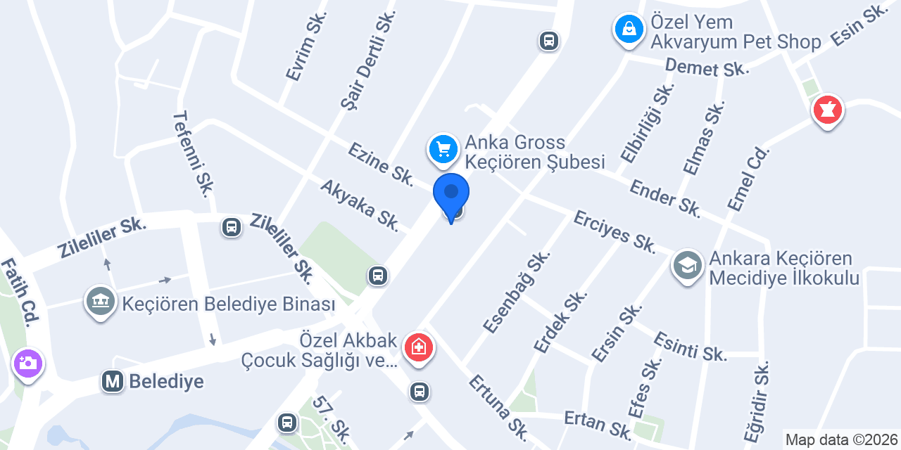 Ekol Erkek Kuaförü konumu