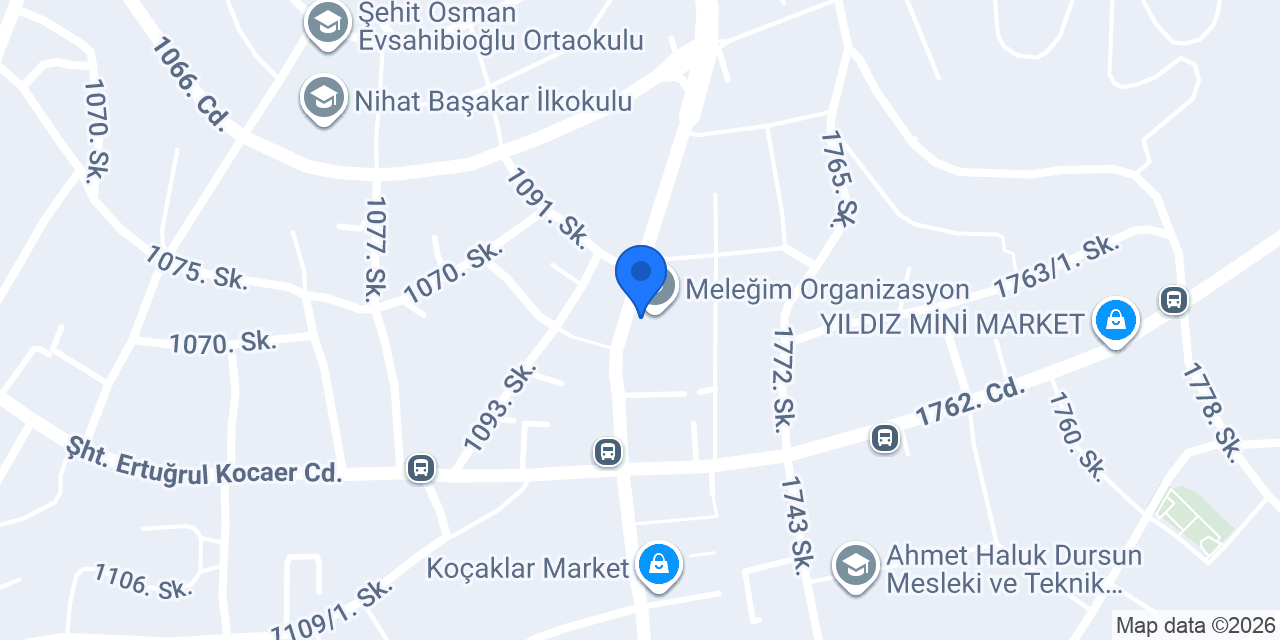 Korkut Dekorasyon konumu