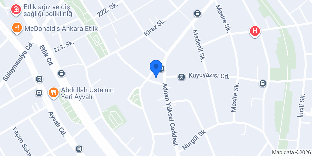 Etlik Kent Taksi konumu