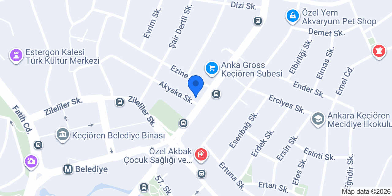 Dünyagöz Keçiören konumu