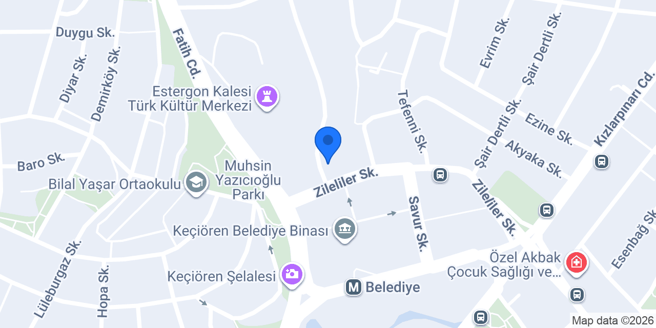 Trend Bayan Kuaförü konumu