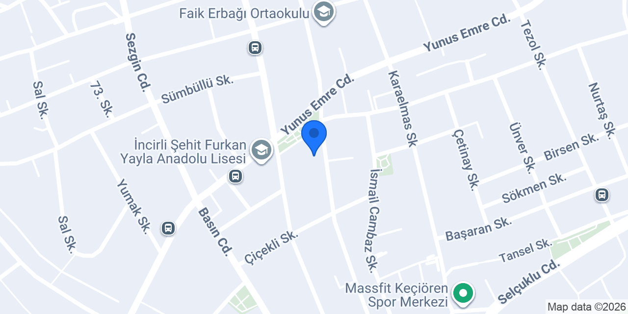 Bulut Kozmetik konumu