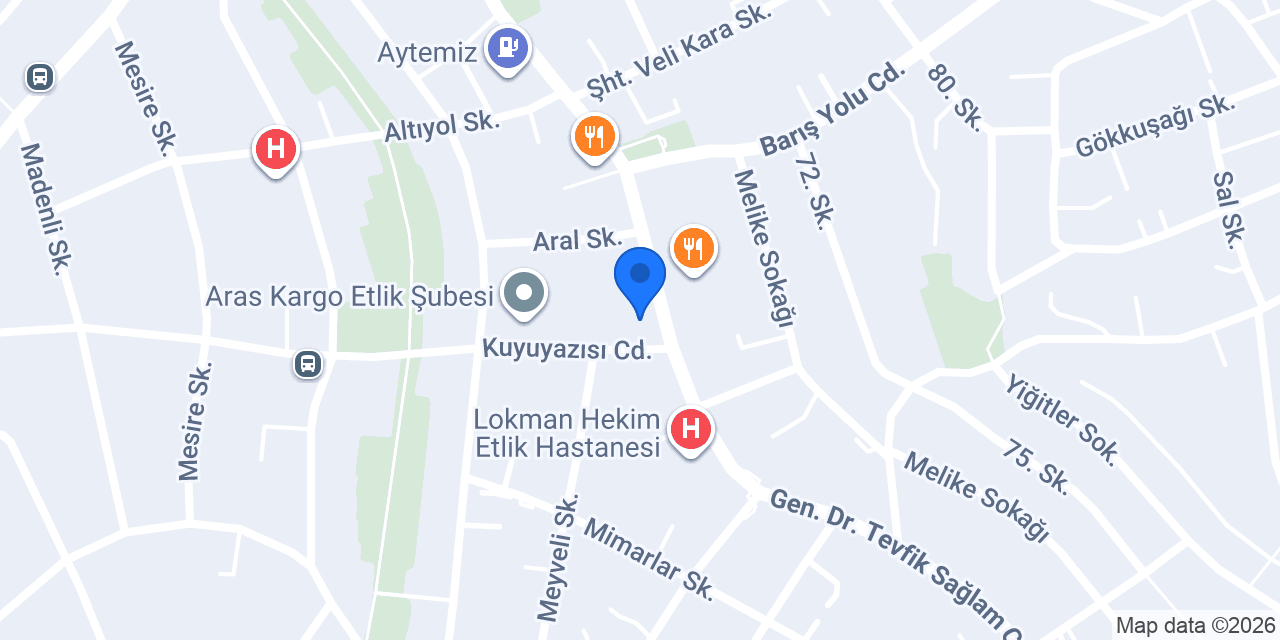 Urfalı Kebap konumu