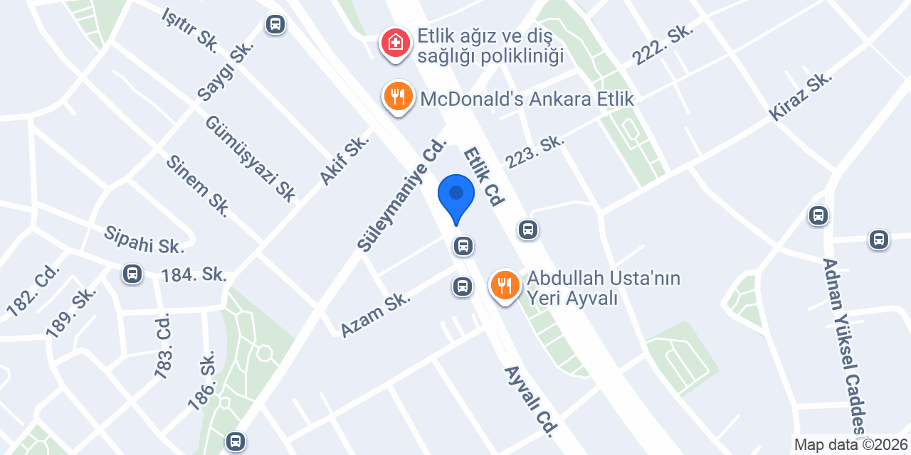 Çiçek Emlak konumu