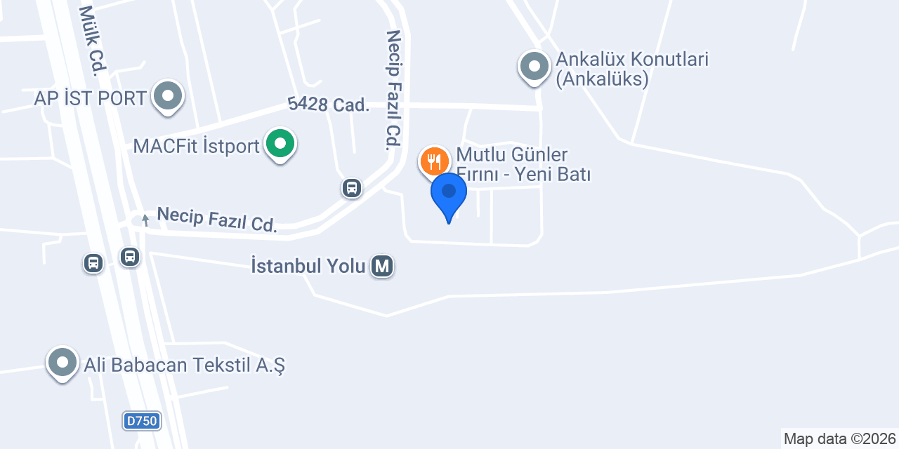 Domino's Pizza İstanbul Yolu konumu
