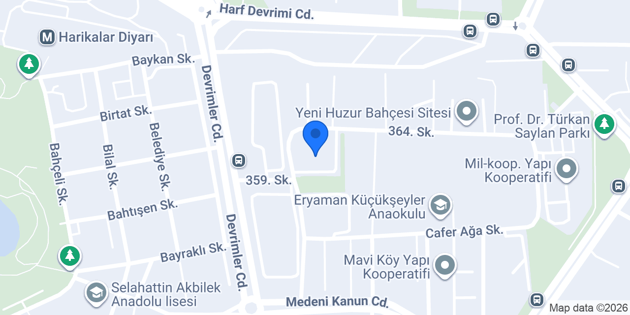 LineArt Ankara Resim Kursu ve Sanat Merkezi konumu