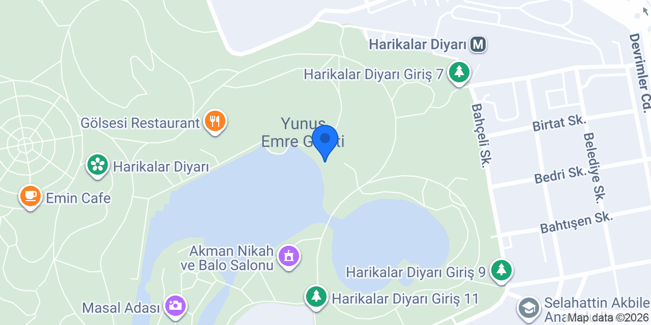 Ada prime düğün salonu konumu
