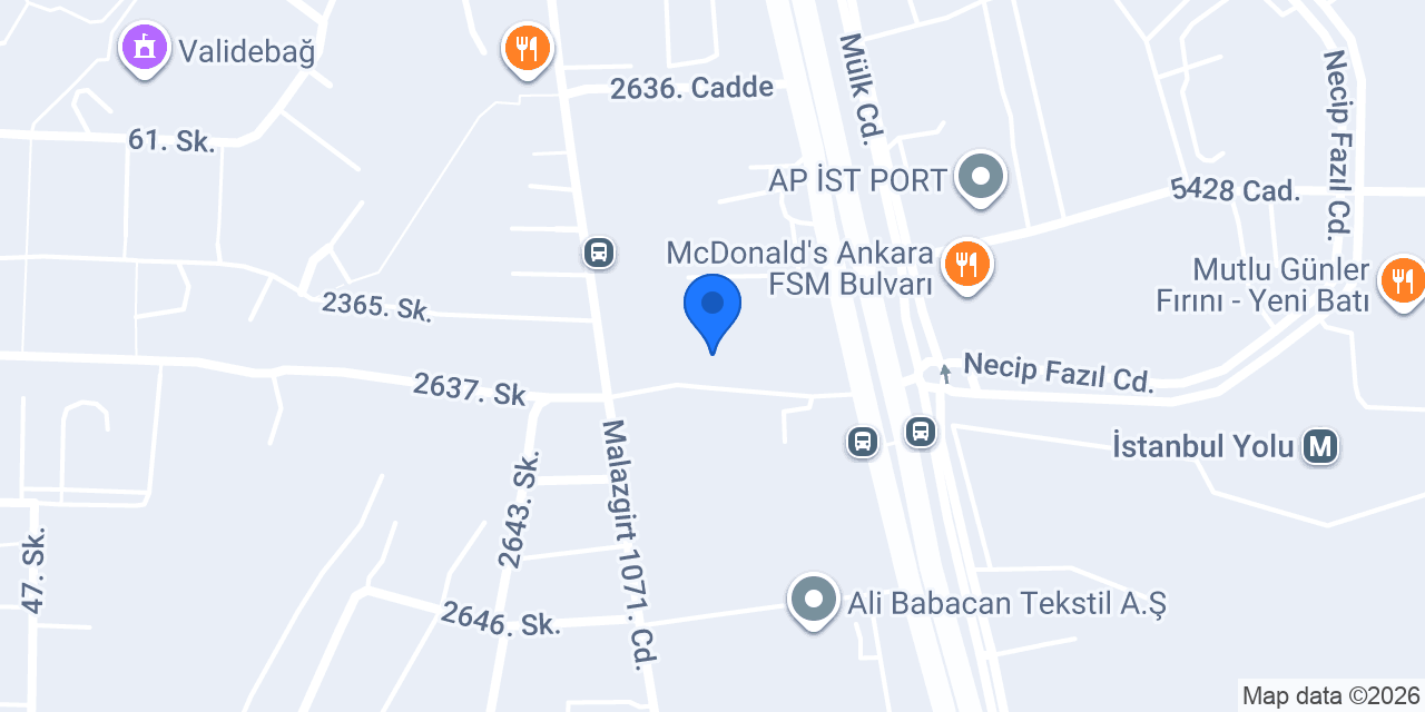 BY Rent A Car konumu