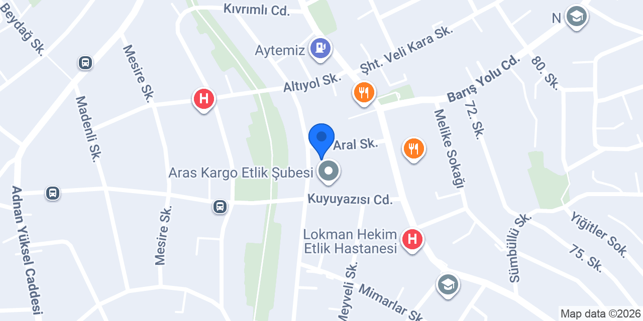 KORKMAZ DOĞALGAZ HACI KORKMAZ konumu
