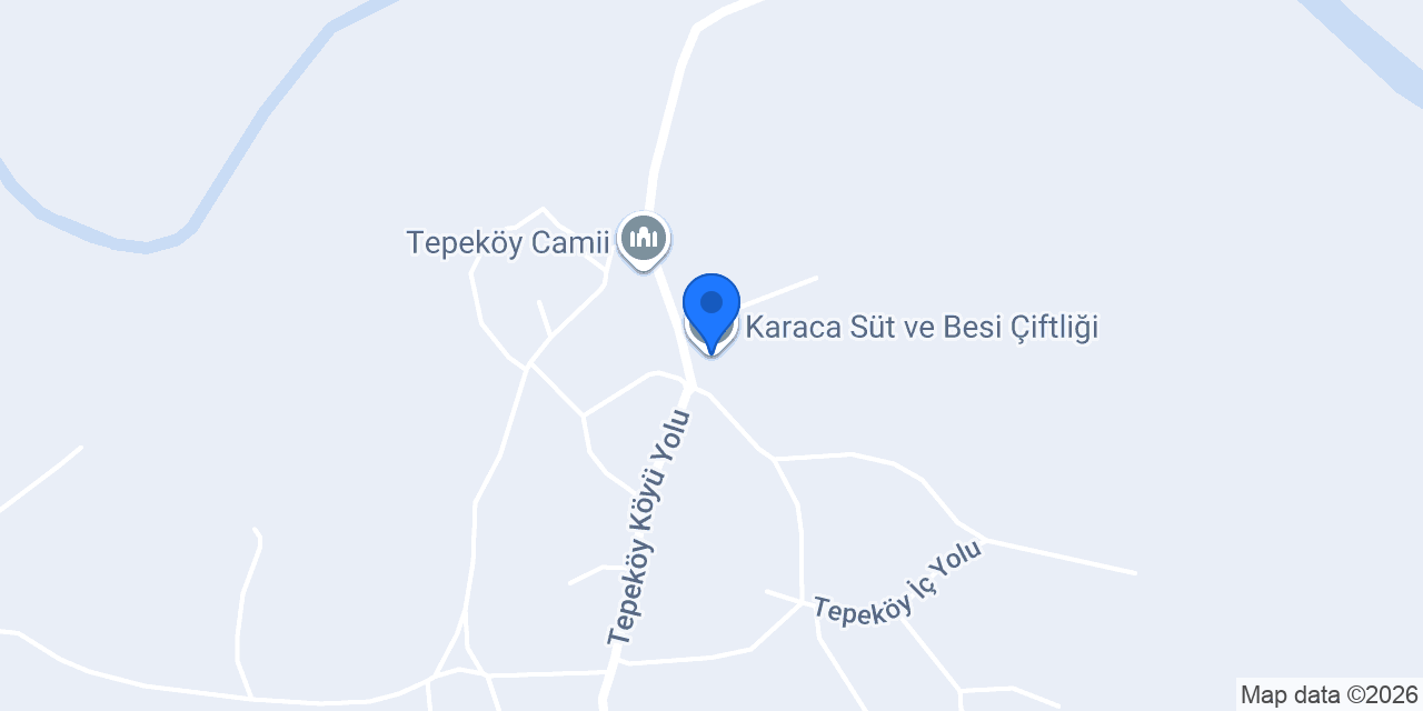 Karaca Süt ve Besi Çiftliği konumu