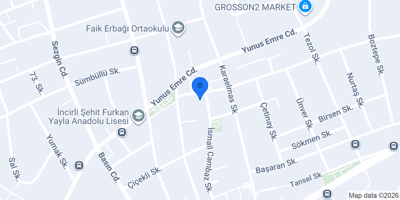 Renk Bayan Kuaförü konumu