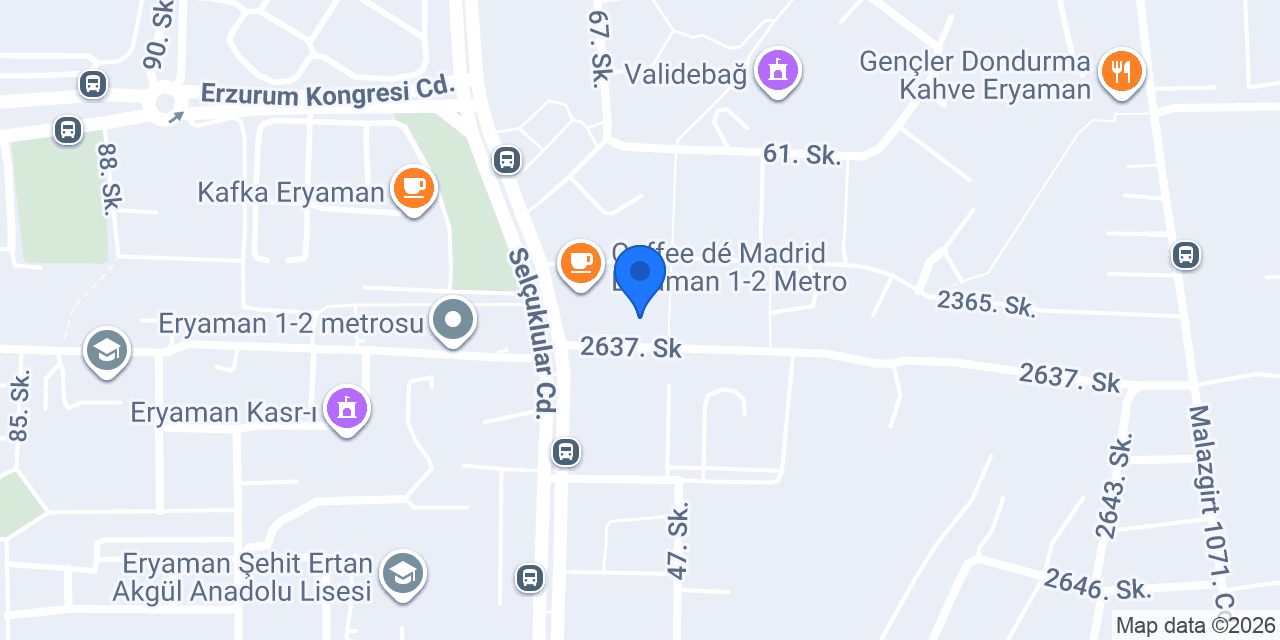 Eryaman Nöbetçi Elektrikçi konumu