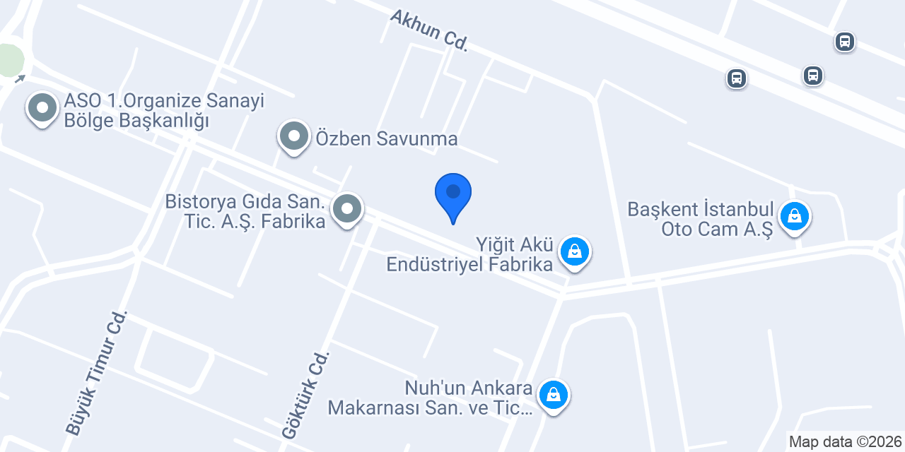 Dçd Demir Çelik Döküm konumu