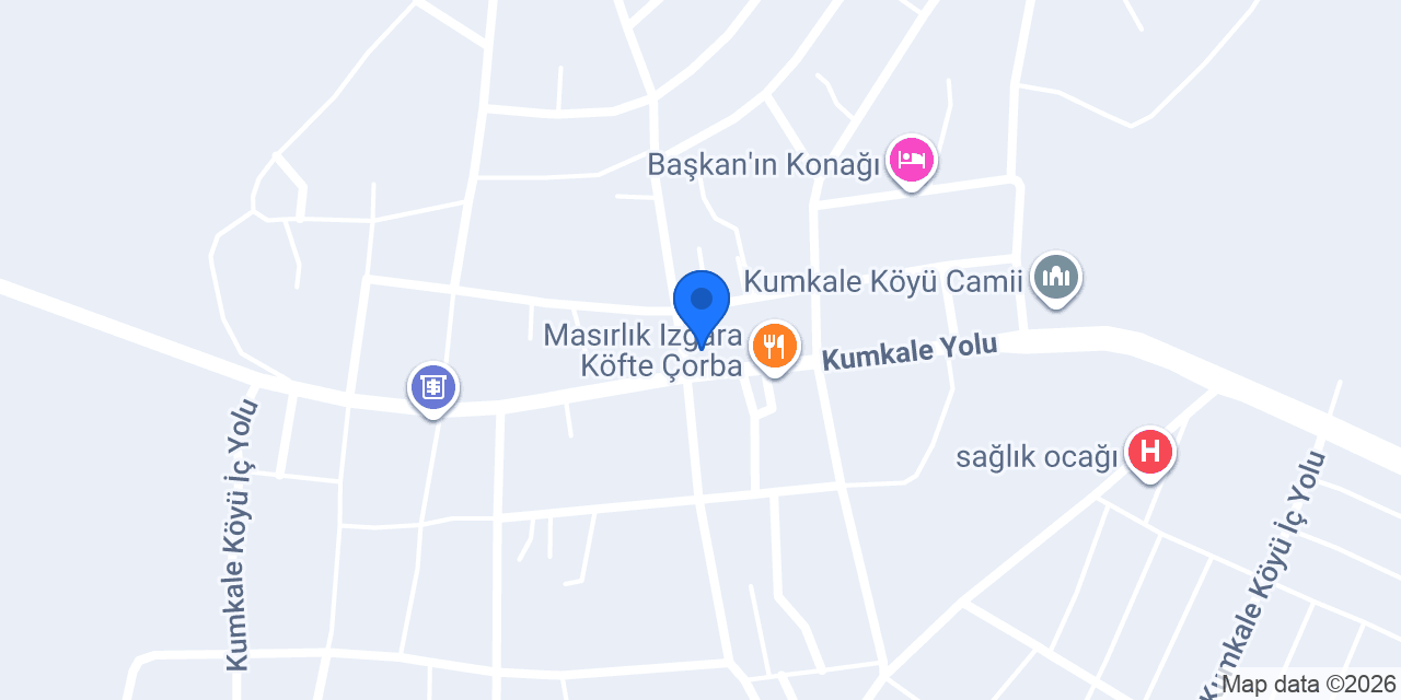 Ptt-kumkale Acentesi konumu