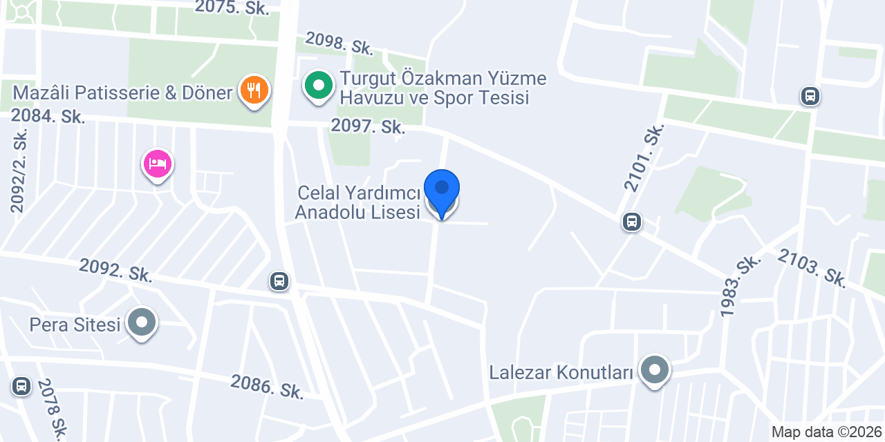 Celal Yardımcı Anadolu Lisesi konumu