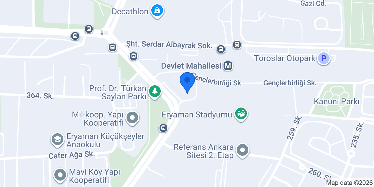 FLORENCE ERYAMAN VETERİNER KLİNİĞİ konumu