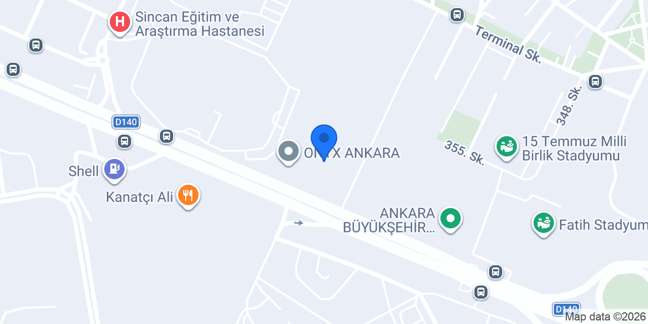 Ankara Elektrikçi konumu