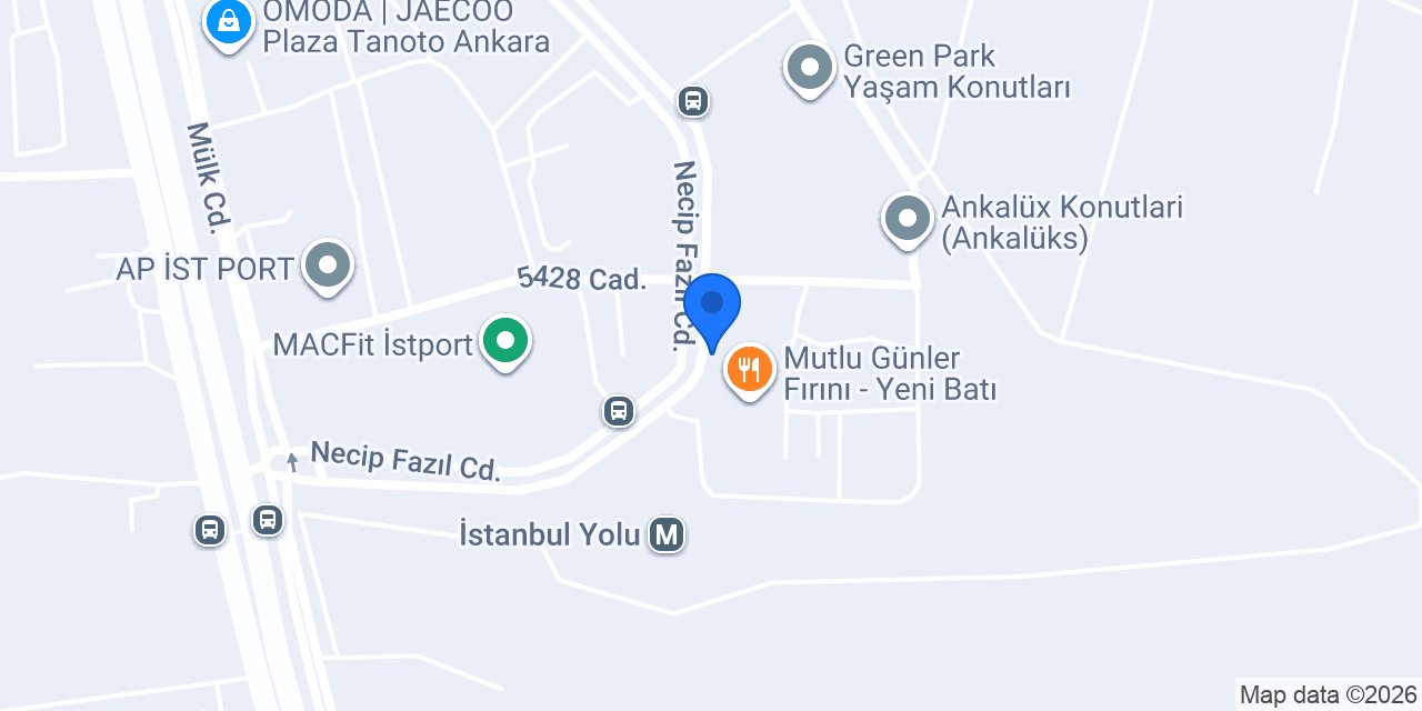 Bi Hatay Dürüm konumu