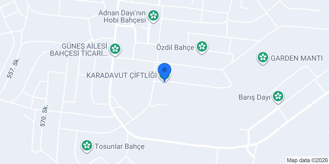 KARADAVUT ÇİFTLİĞİ konumu