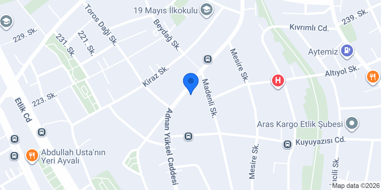 Yeni 71 Pide ve Kebap Salonu konumu