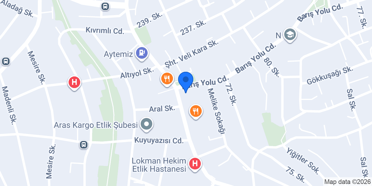 Buket Mobilya konumu