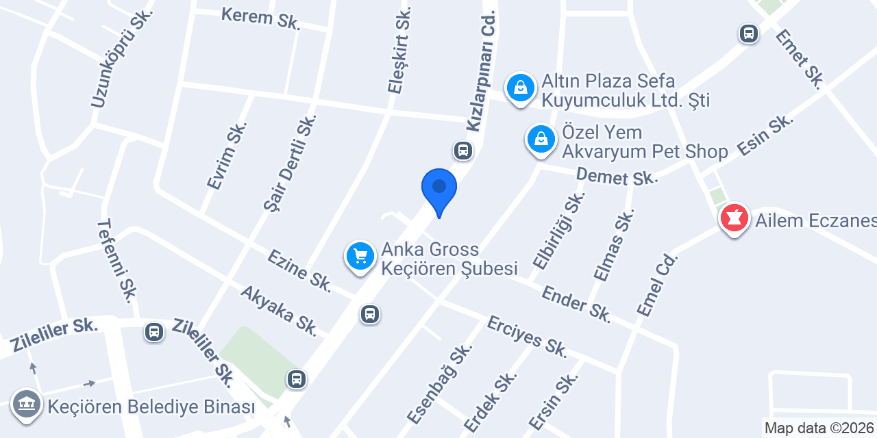MY Çiçekçilik konumu