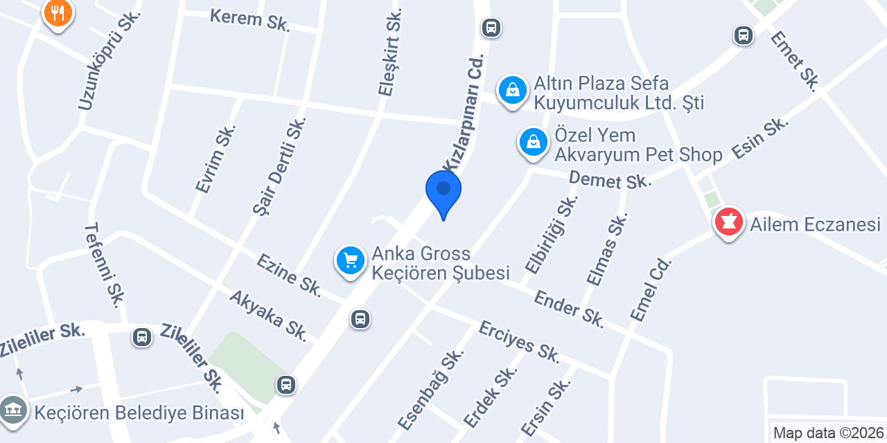 Han & Keyfim Tekel Gross 00:00 a kadar servisimiz vardır konumu