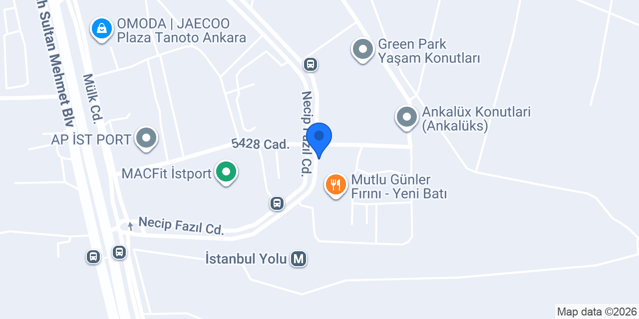 Web Mimarisi - Ankara Web Tasarım Ajansı konumu