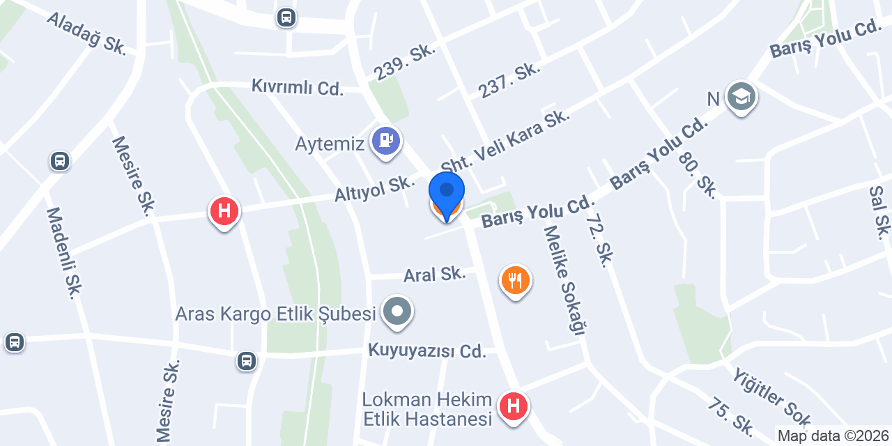 Domino's Pizza Esertepe konumu