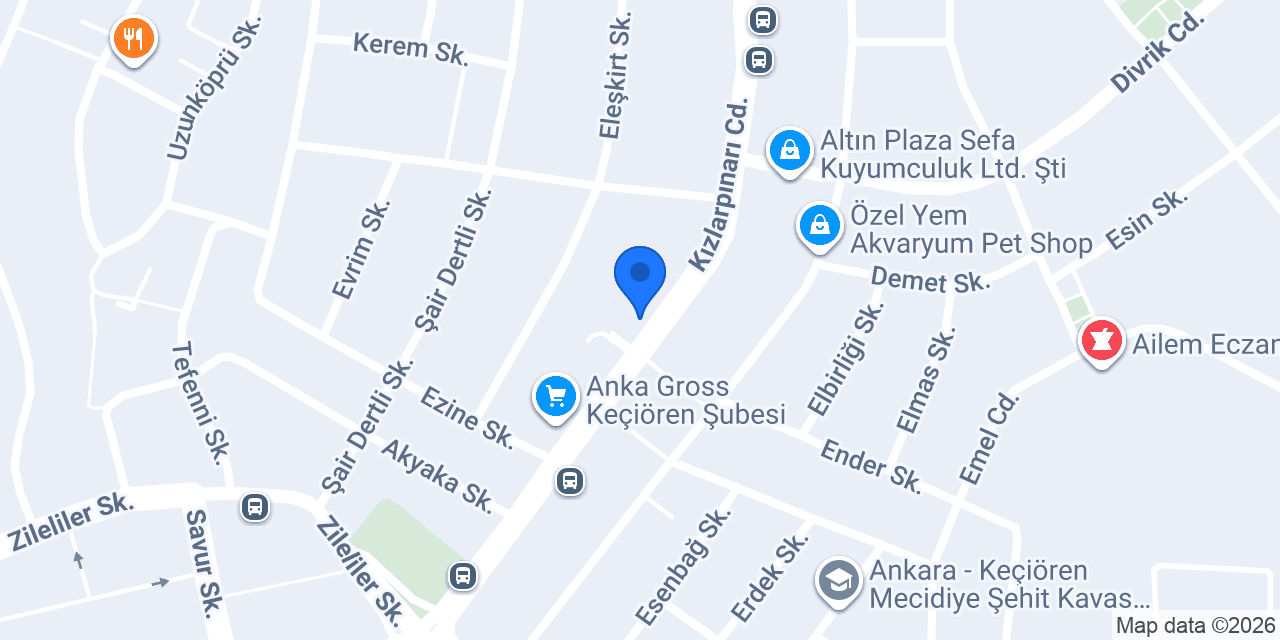 Meywa Waffle Dondurma konumu
