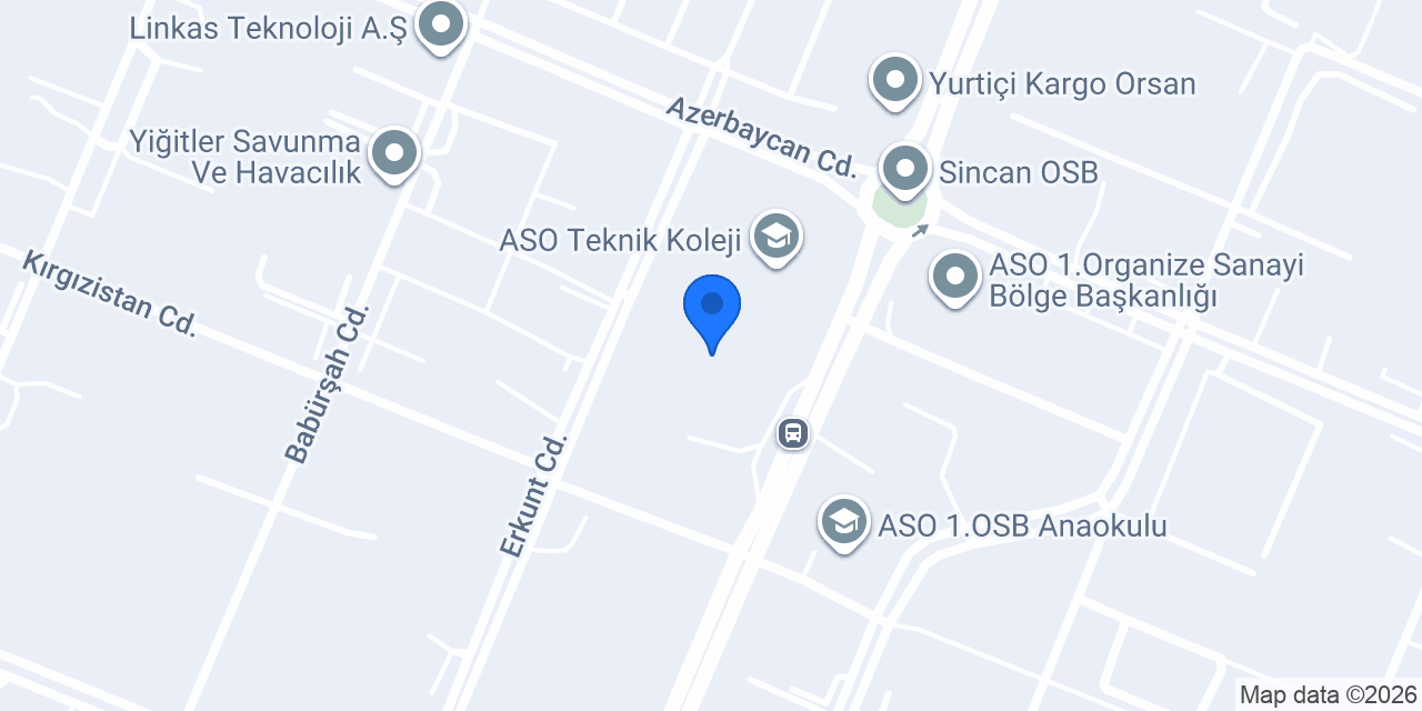 ERY Bilişim A.Ş. konumu