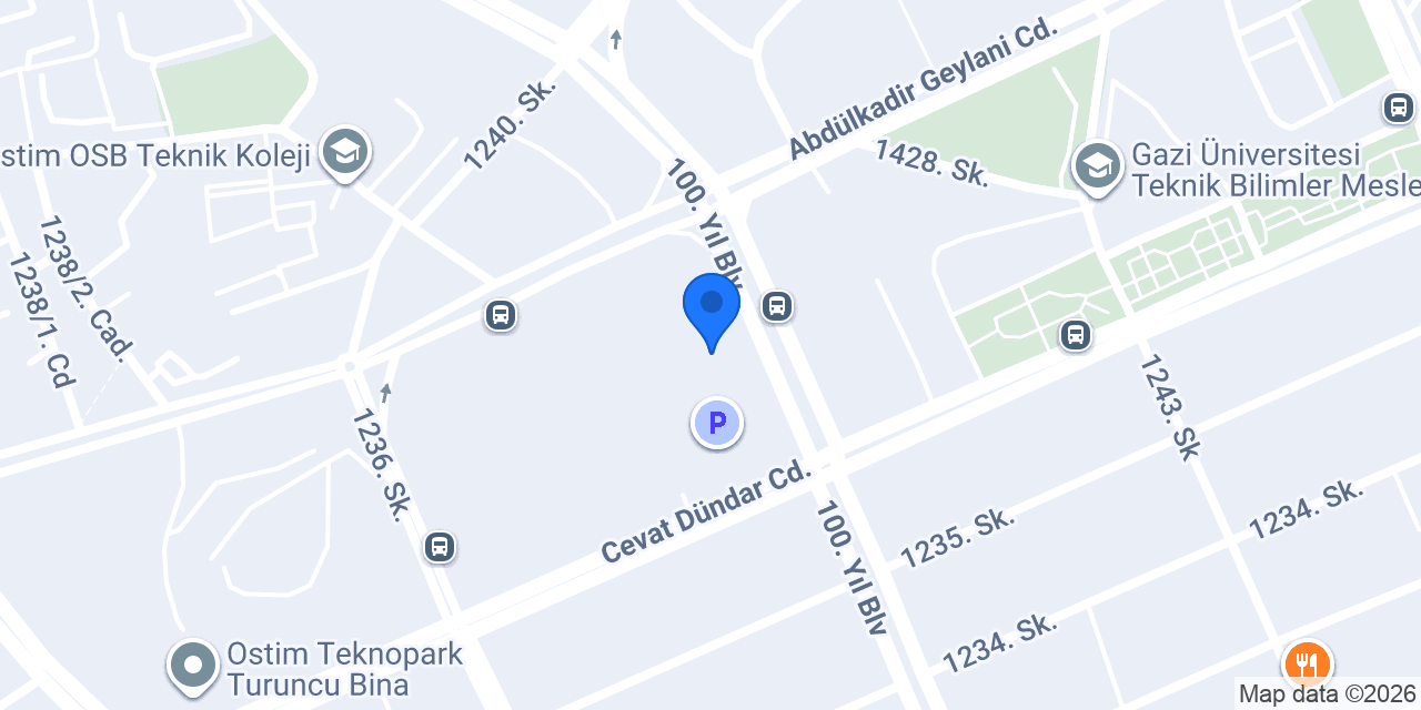 Öz Ata Rent A Car konumu